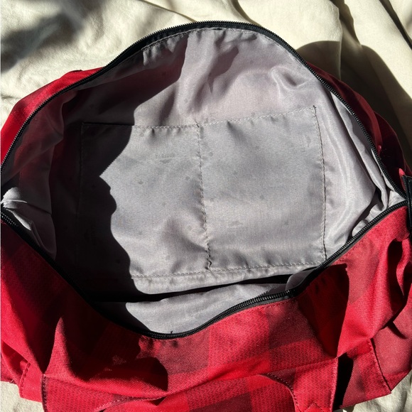 Roots Buffalo Plaid Weekender Bag - Picture 3 of 8